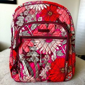 Vera Bradley XL Campus Floral Backpack